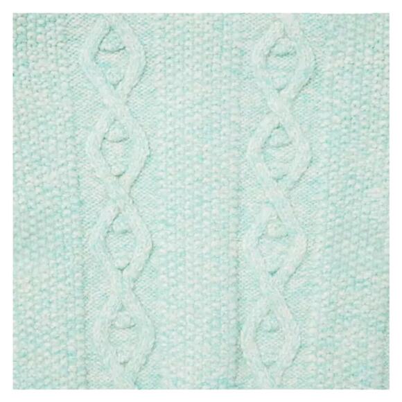 Janie and Jack NWT Cable Baby Knit Cardigan Sweater 18-24M Pastel Green Heather - Picture 3 of 4